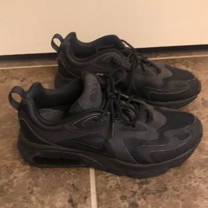 Black and charcoal gray Air Max Womens or (youth)size 7